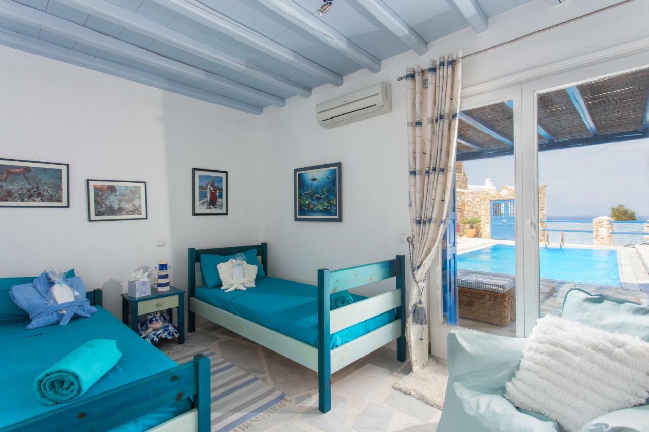 Villa Celestia Ornos  Exterior foto
