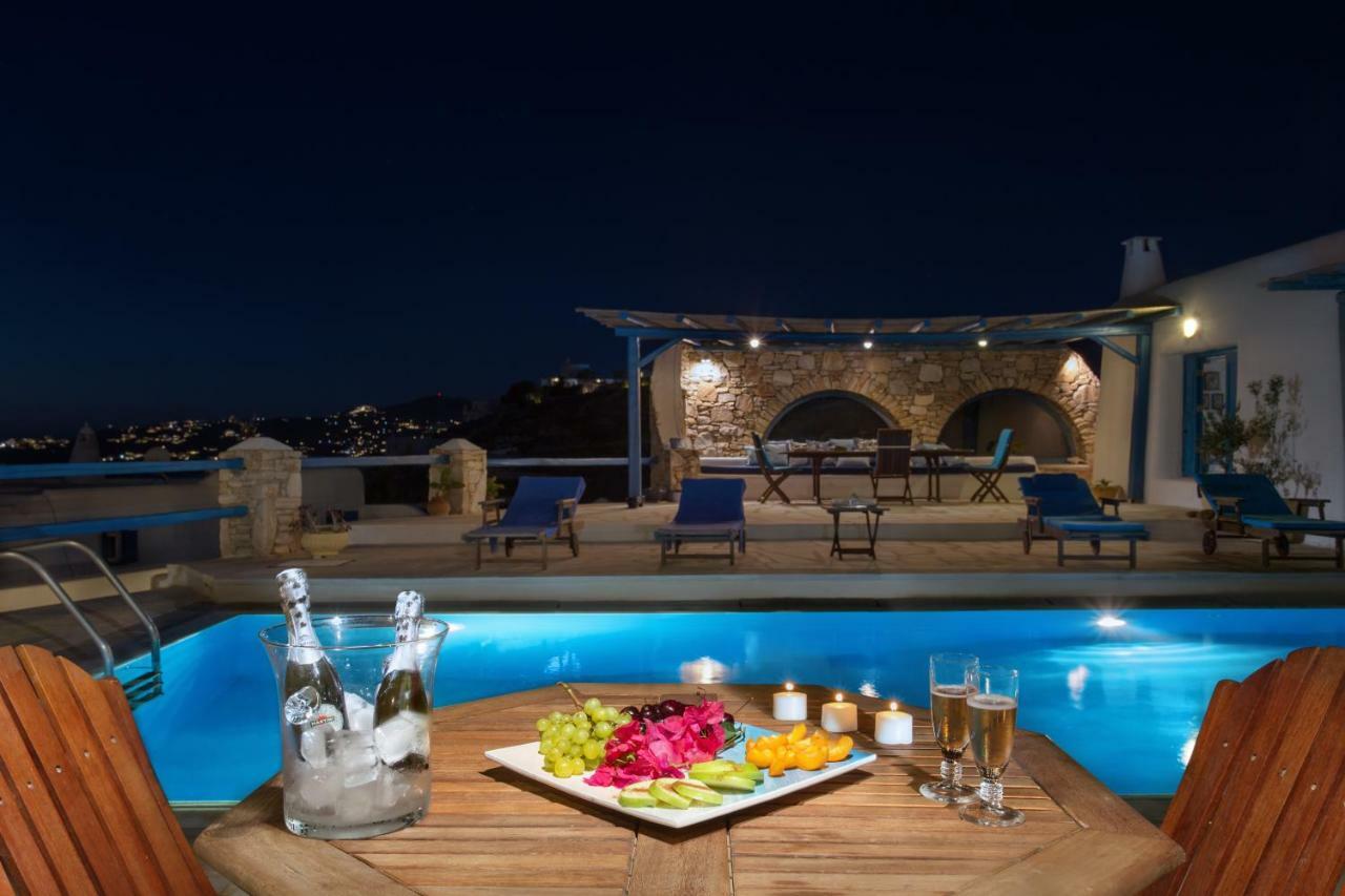 Villa Celestia Ornos  Exterior foto